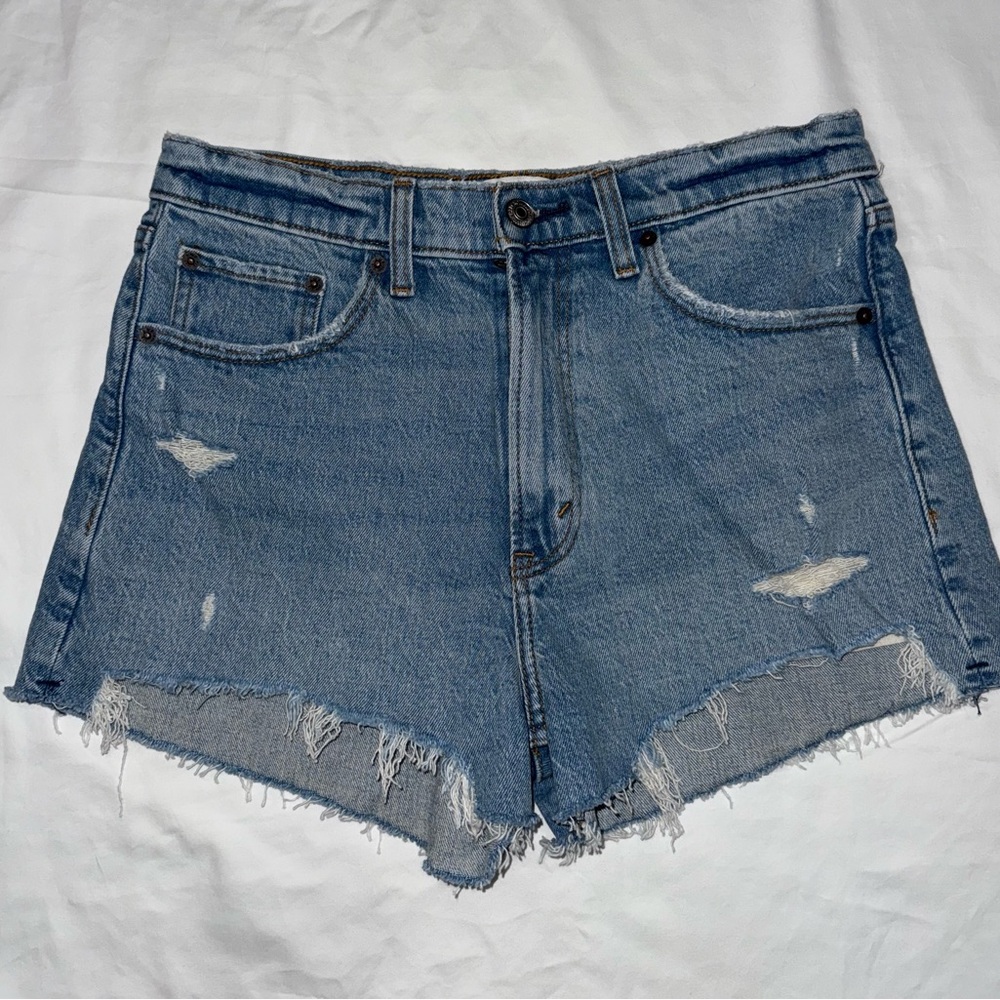 Abercrombie & Fitch Mom Short High Rise